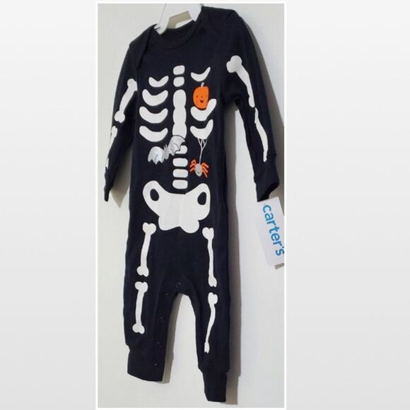 New Baby Kid Halloween Skeleton Outfit 6 Months - Picture 5 of 15